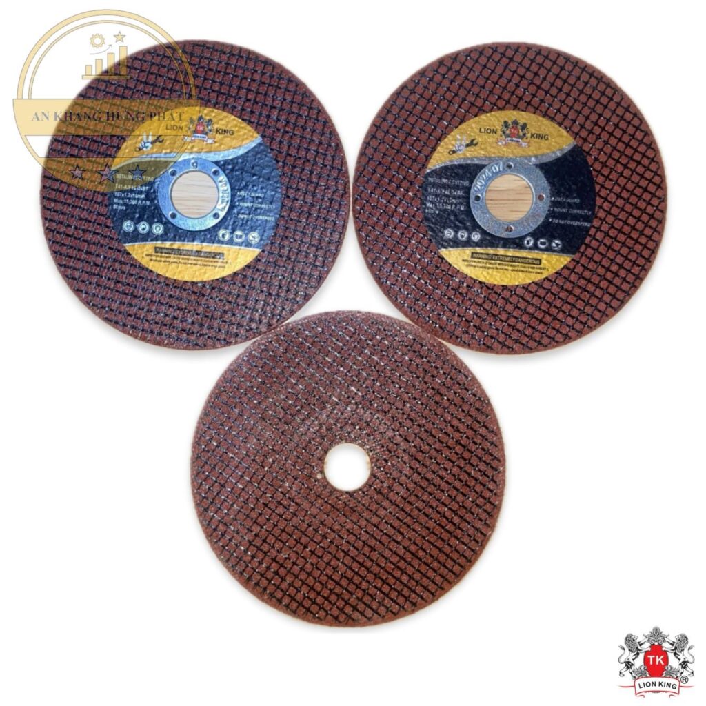 đá cắt lionking 107mm đỏ